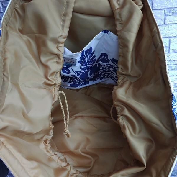 Hula Lani（フララニ） 新柄 ハワイアンバッグ 中綿トートバッグ 大