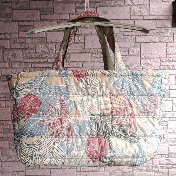 Hula Lani（フララニ） 新柄 ハワイアンバッグ 中綿トートバッグ 大