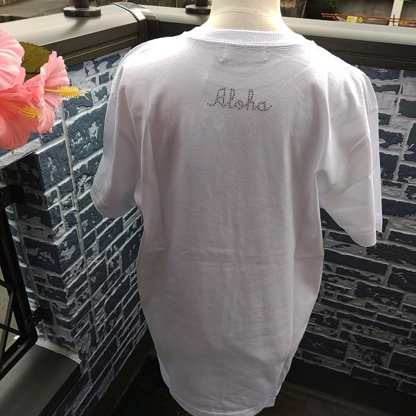 Hula Lani（フララニ） 送料無料 ハワイアンTシャツ ラインストーン SS
