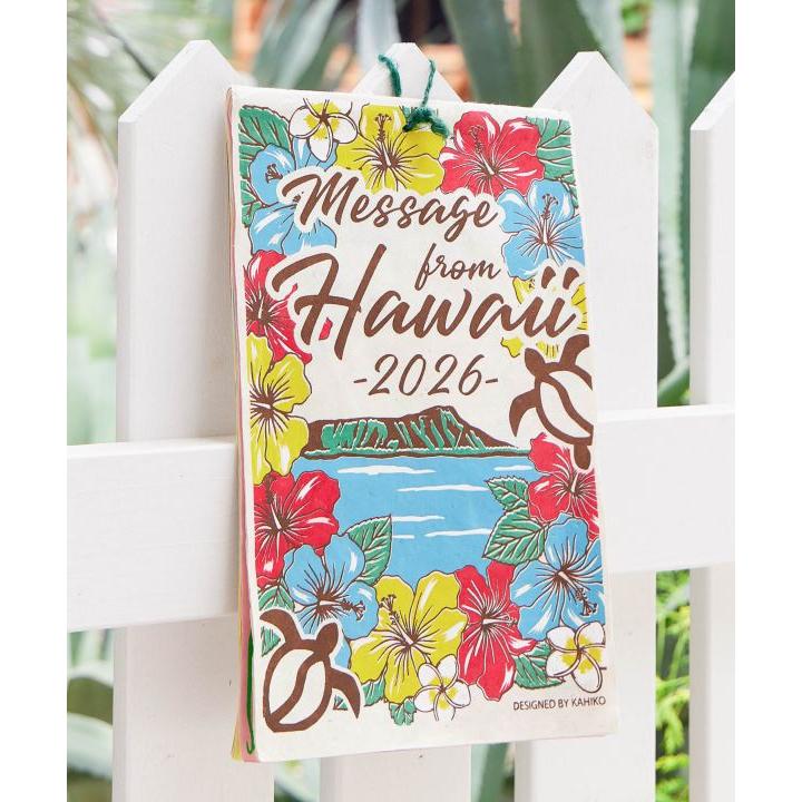 特価 2026年 ハワイアンカレンダー 2026 MESSAGE 4NSP5303 2026年
