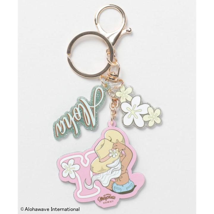 Kahiko（カヒコ） ハワイアンキーホルダー アロハマプア AMイニシャル