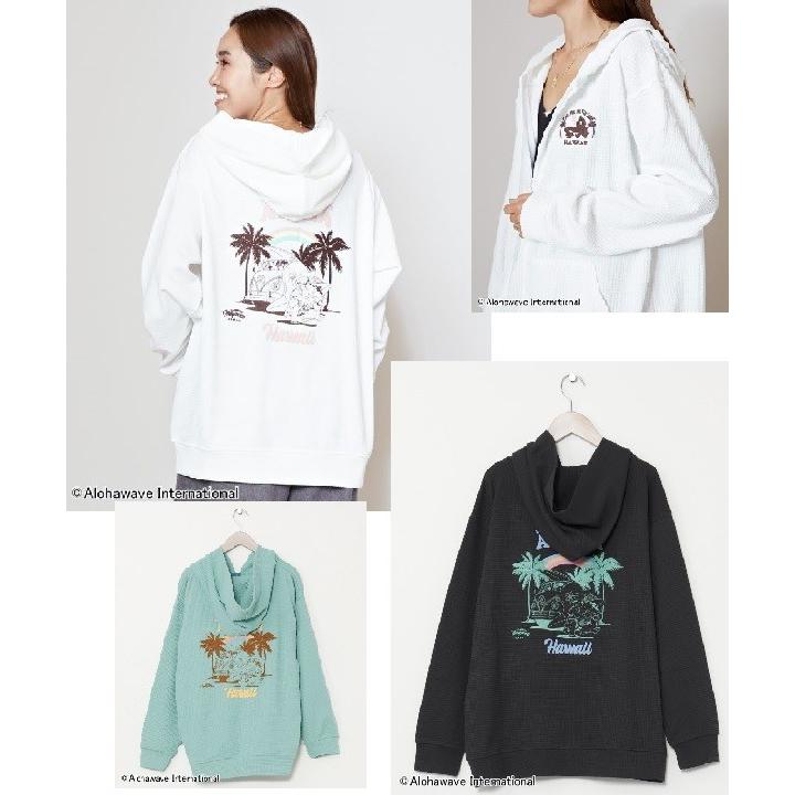 Kahiko（カヒコ） AMワッフルカーデ レディース パーカー アロハマプア