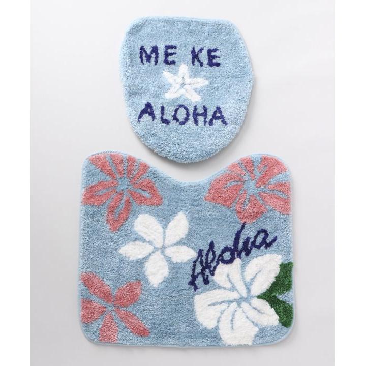 Kahiko（カヒコ） 特価 ハワイアントイレマット ＆ トイレフタカバー