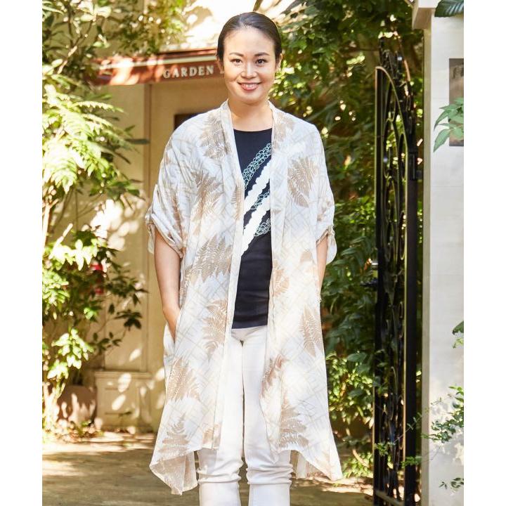 マナオラ　ハワイ　ロングカーディガン Maunaloa（マウナロア） 大特価 ハワイアン カーディガン UVカット