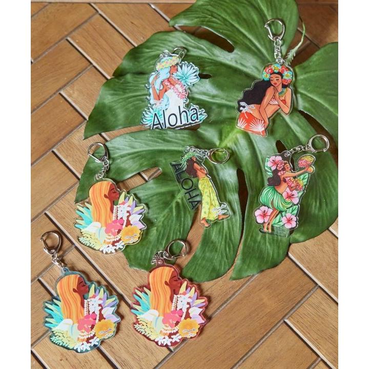 Kahiko（カヒコ） セール ハワイアンキーホルダー SUアクリルKH