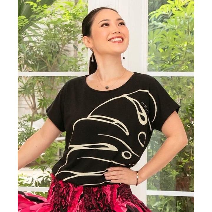 Maunaloa（マウナロア） ハワイアンTシャツ レディース 接触冷感