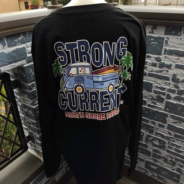 STRONG CURRENT ハワイアンTシャツ 長袖 メンズ ロングスリーブTシャツ