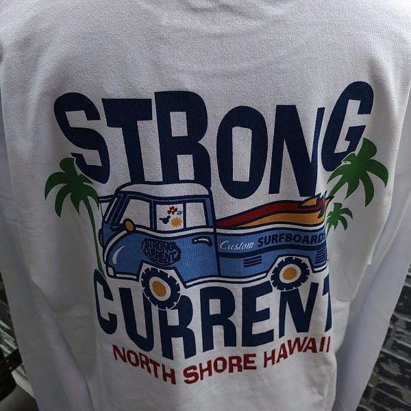 STRONG CURRENT（ストロングカレント） ハワイアンTシャツ 長袖 メンズ 