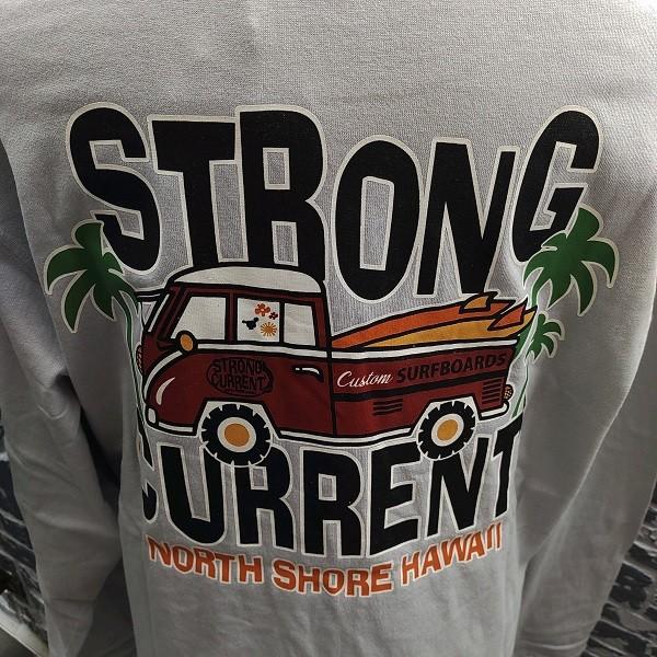 STRONG CURRENT（ストロングカレント） ハワイアンTシャツ 長袖 メンズ 