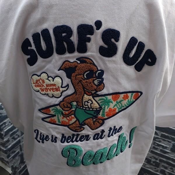 SURF'S UP 新柄特価 ハワイアンTシャツ サーフズアップ BOARD DOG SS