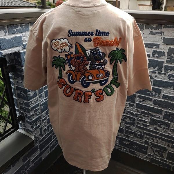 Hula Lani（フララニ） 大特価 ハワイアンTシャツ サーフズアップ CAR