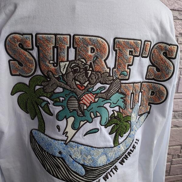 SURF'S UP 大特価 ハワイアンTシャツ サーフズアップ BOARD DOG SS