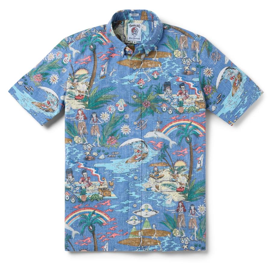 reyn spooner（レインスプーナー） アロハシャツ 半袖 GRATEFUL DEAD