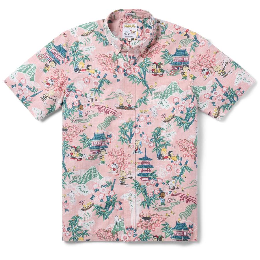 reyn spooner（レインスプーナー） アロハシャツ 半袖 PEANUTS IN