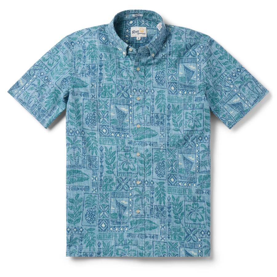 reyn spooner（レインスプーナー） アロハシャツ 半袖 TAHITIAN TAPA