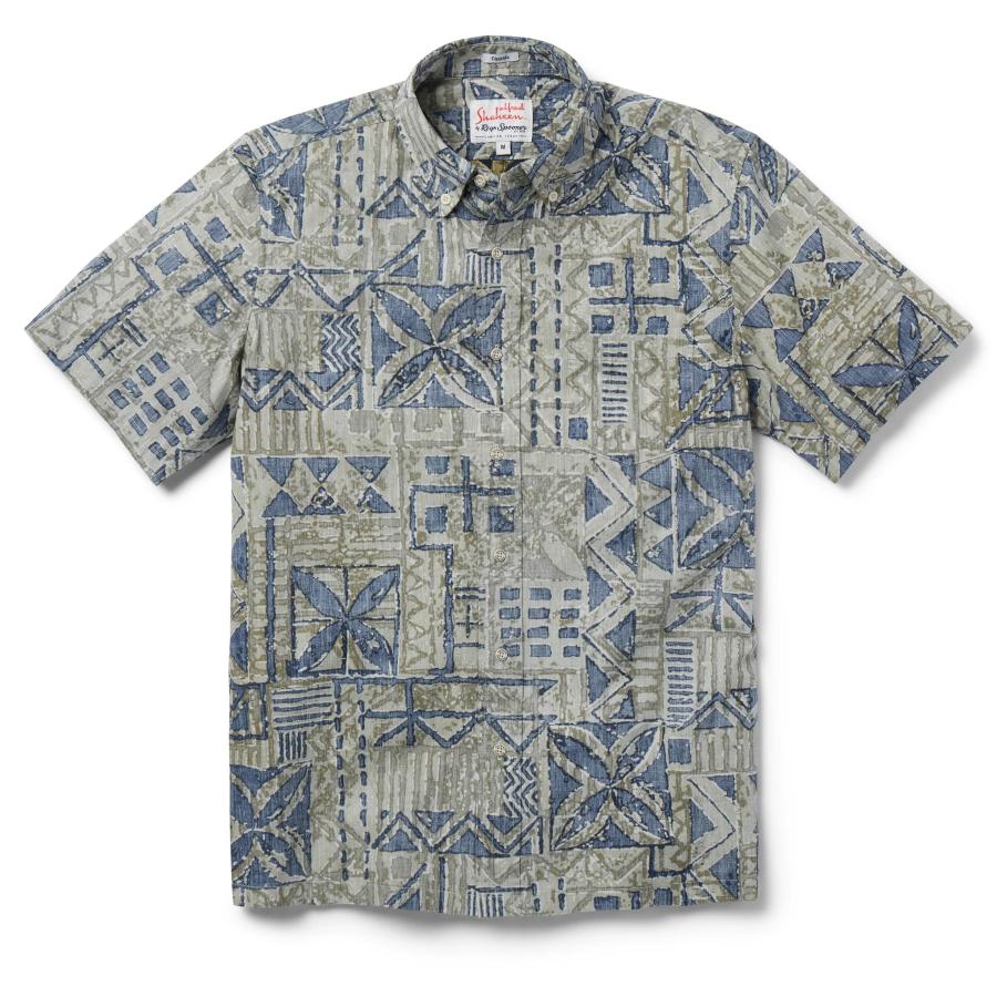 reyn spooner（レインスプーナー） アロハシャツ 半袖 HAWAIIAN TAPA
