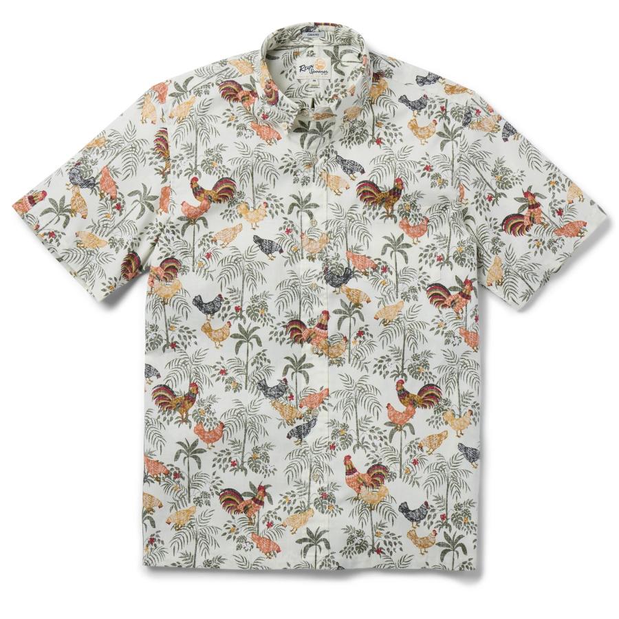 reyn spooner（レインスプーナー） アロハシャツ 半袖 KAUAI ALARM