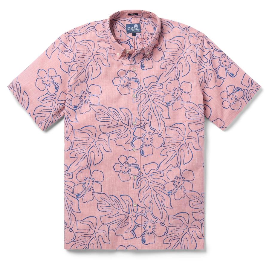reyn spooner（レインスプーナー） アロハシャツ 半袖 MONSTERA INK 