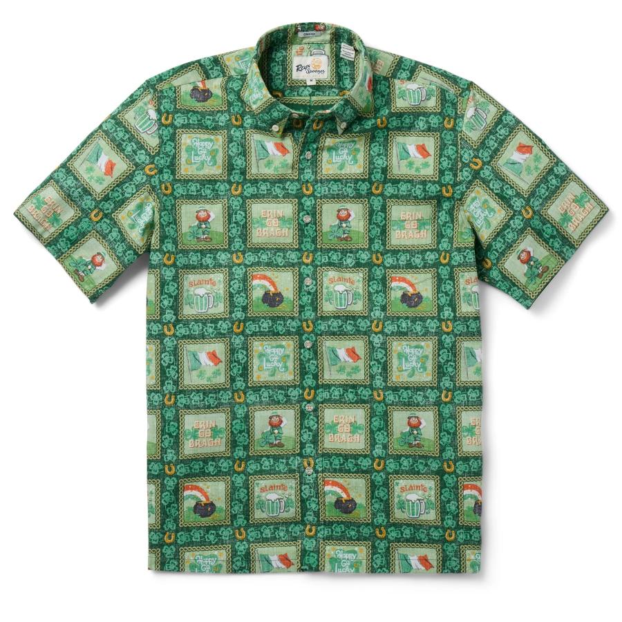 reyn spooner（レインスプーナー） アロハシャツ 半袖 ST PATRICK'S