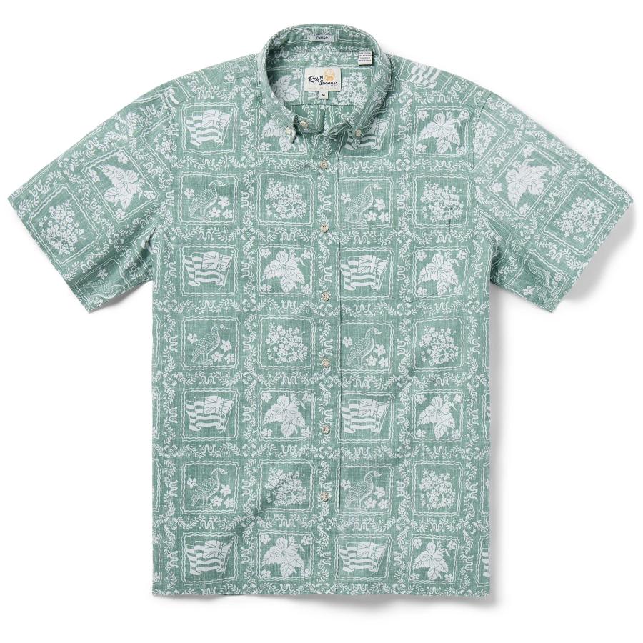 reyn spooner（レインスプーナー） アロハシャツ 半袖 LAHAINA SAILOR