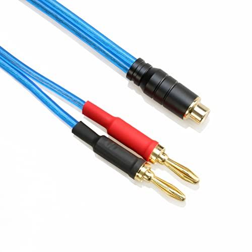 luxferre rca バナナ ソケット 変換 rca バナナジャック 変換 ケーブル rca to banana jack rca to bana s0753936725003