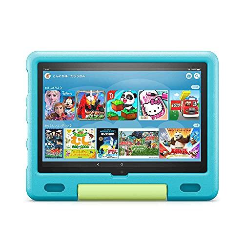 美品 Fire HD 10 キッズモデル 第11世代(2021) アクアマリン 第11世代 (2021年発売) Amazon Fire HD 10 キッズモデル 10 1インチ HD