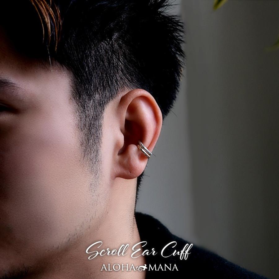 ALOHA MANA（アロハマナ） イヤーカフ シルバー925 ピアス 片耳 silver