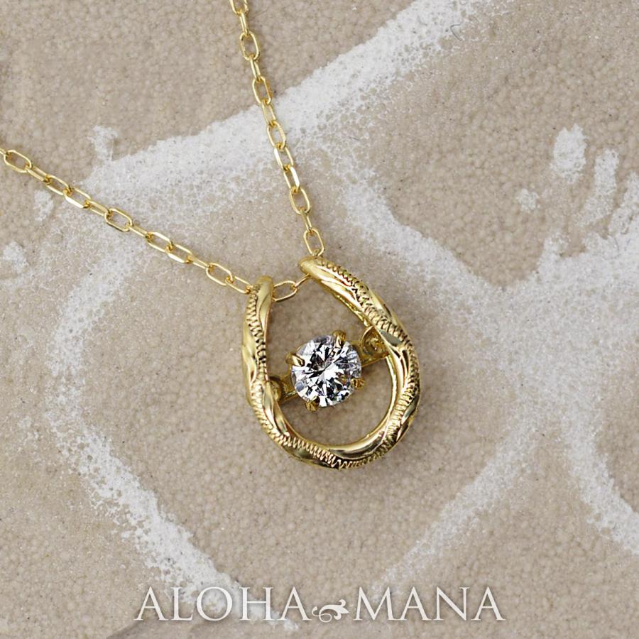 ALOHA MANA ハワイアンジュエリー ネックレス K18ゴールド ALOHA MANA ハワイアンジュエリー ネックレス K18ゴールド