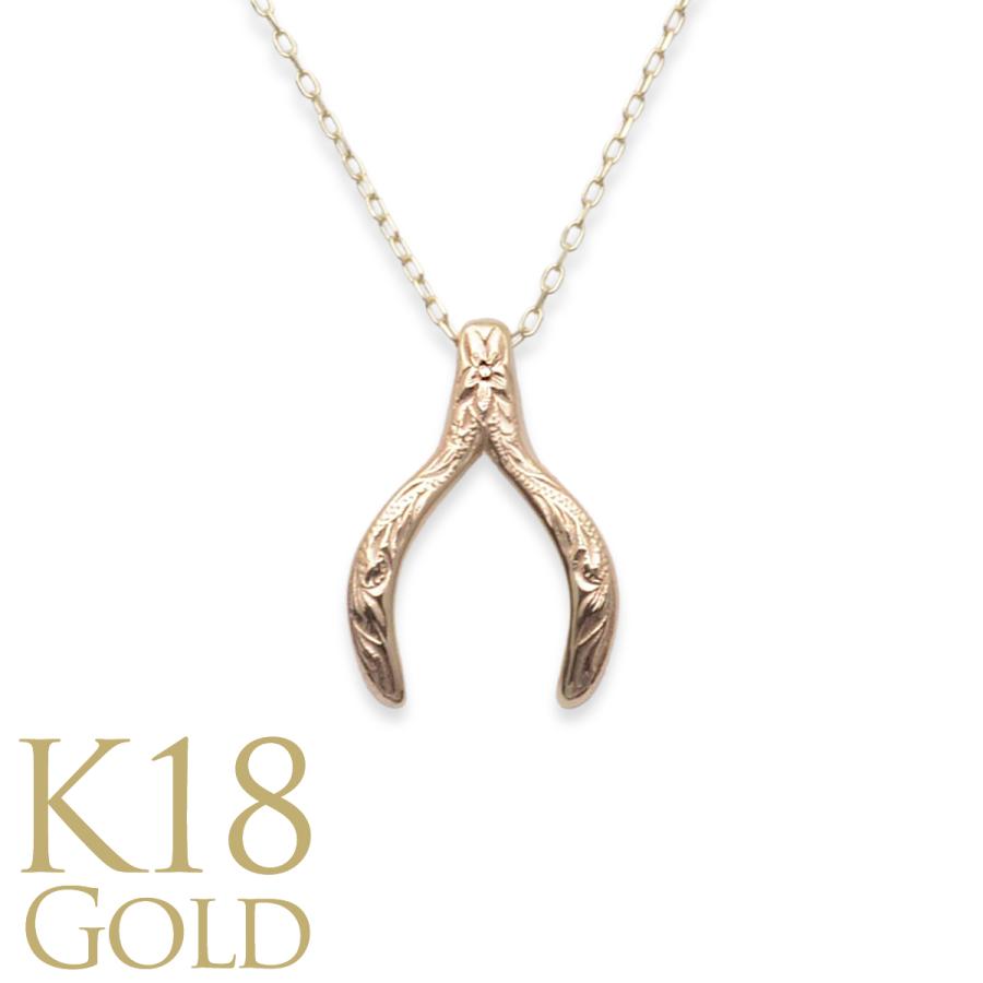 ALOHA MANA ゴールドネックレス ハワイアンジュエリー K18 18金 k18  