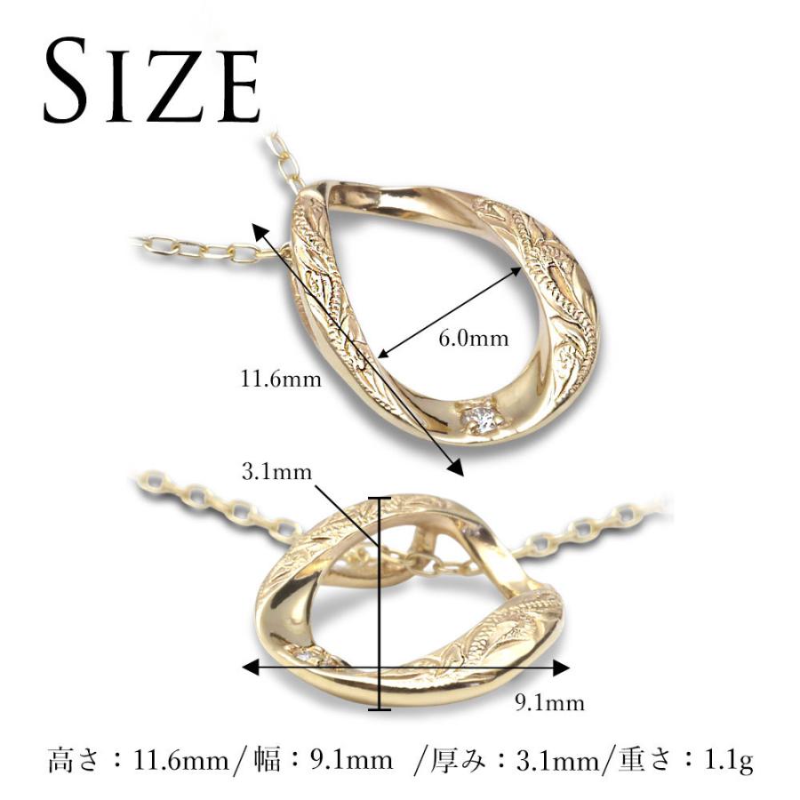 ALOHA MANA ハワイアンジュエリー ネックレス K10 10金 ゴールド  