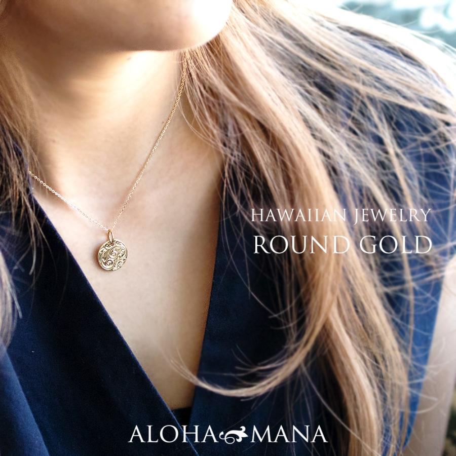 ALOHA MANA ハワイアンジュエリー ネックレス 14金 K14 ゴールド ALOHA MANA ハワイアンジュエリー ネックレス 14金 K14 ゴールド