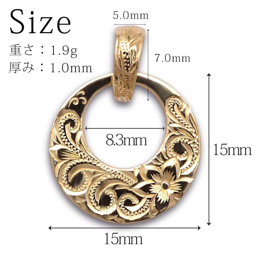 ハワイアンジュエリー ネックレスメンズレディース K18一期一会ペンダントトップゴールド付属チェーンなし Apd1080ae ハワイアンジュエリー アロハマナ 通販 Yahoo ショッピング