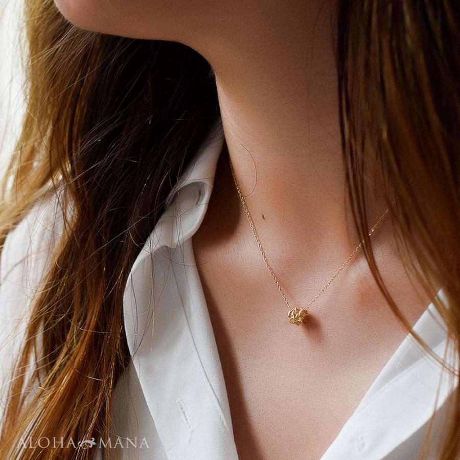 さあはなさく　ハワイアンジュエリー　花モチーフ ホワイトゴールド14K a_rgc005.jpg