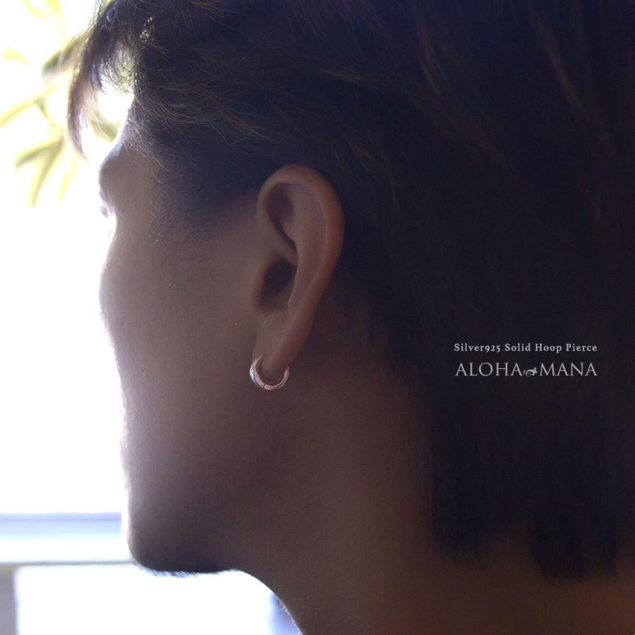 ALOHA MANA ハワイアンジュエリー シルバー925 フープピアス ALOHA MANA ハワイアンジュエリー シルバー925 フープピアス