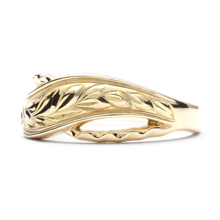 ALOHA MANA ハワイアンジュエリー リング 指輪 K18 ゴールド