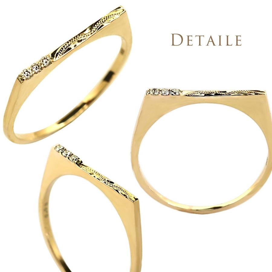 ハワイアンジュエリ 指輪リングレディース ダイヤモンドゴールドリング K10 ゴールド10金幅1 2mm イエロー Ari1572 ハワイアンジュエリー アロハマナ 通販 Yahoo ショッピング