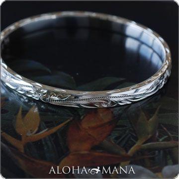 ALOHA MANA ハワイアンジュエリー バングル オーダーメイド ALOHA MANA ハワイアンジュエリー バングル オーダーメイド