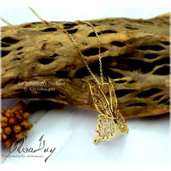 ALOHA MANA（アロハマナ） ネックレス 18金 K18 k18 イエロー ゴールド