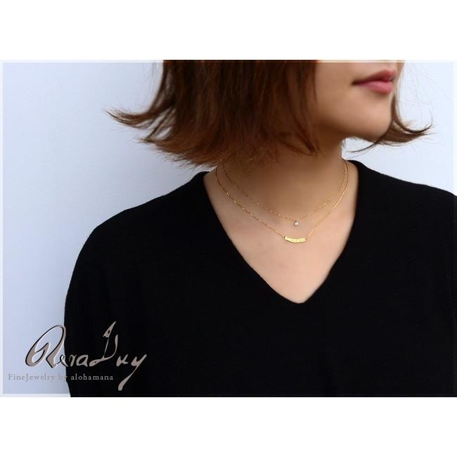 ALOHA MANA ダイヤモンド ネックレスレディース18金 K18 k18 ALOHA MANA ダイヤモンド ネックレスレディース18金 K18 k18