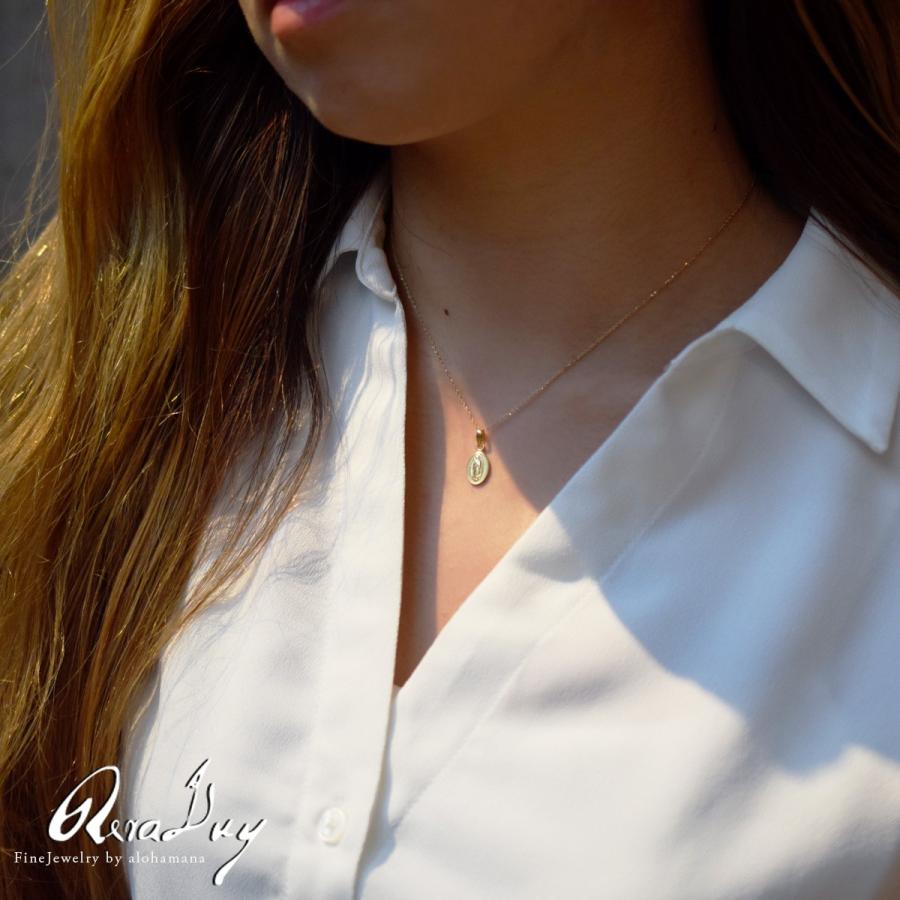 ALOHA MANA（アロハマナ） レディース ネックレス メダイ k18ゴールド