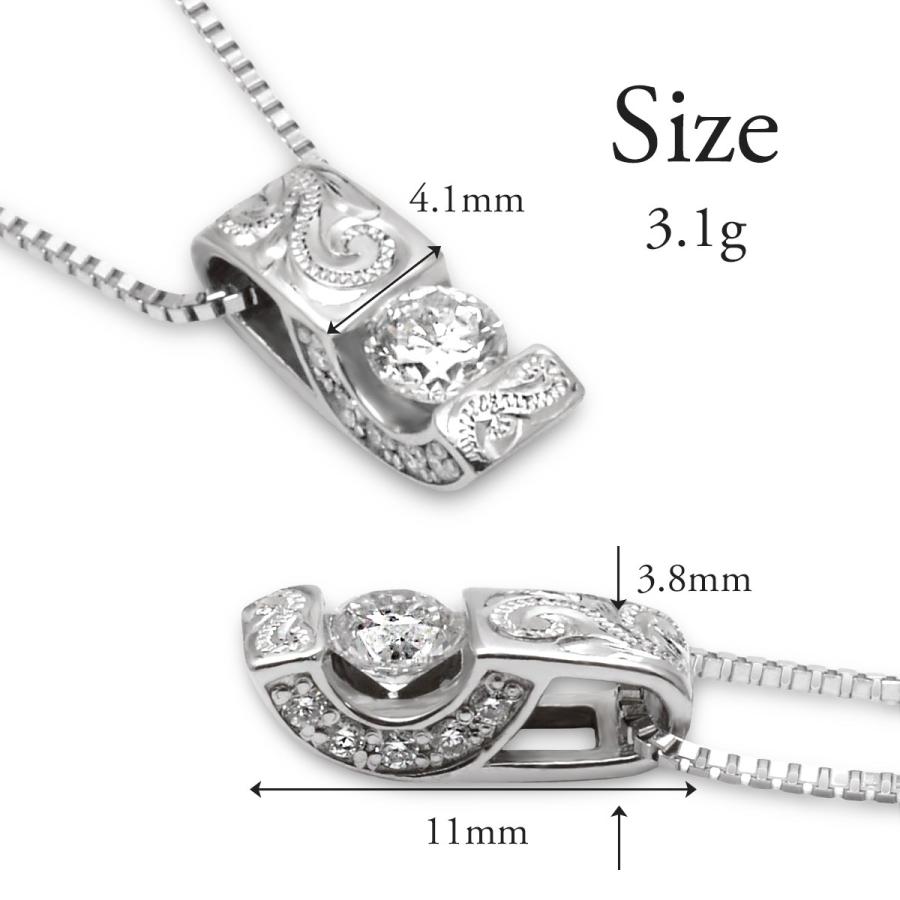 ALOHA MANA（アロハマナ） ハワイアンジュエリー ネックレス プラチナ