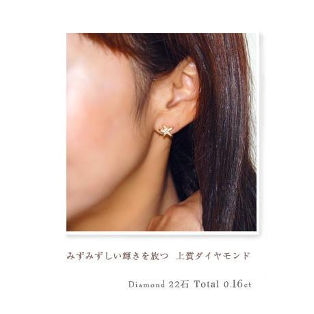ピアス 18金 スター ? 【デジタル】 フィッシュK18 k18ゴールド 
