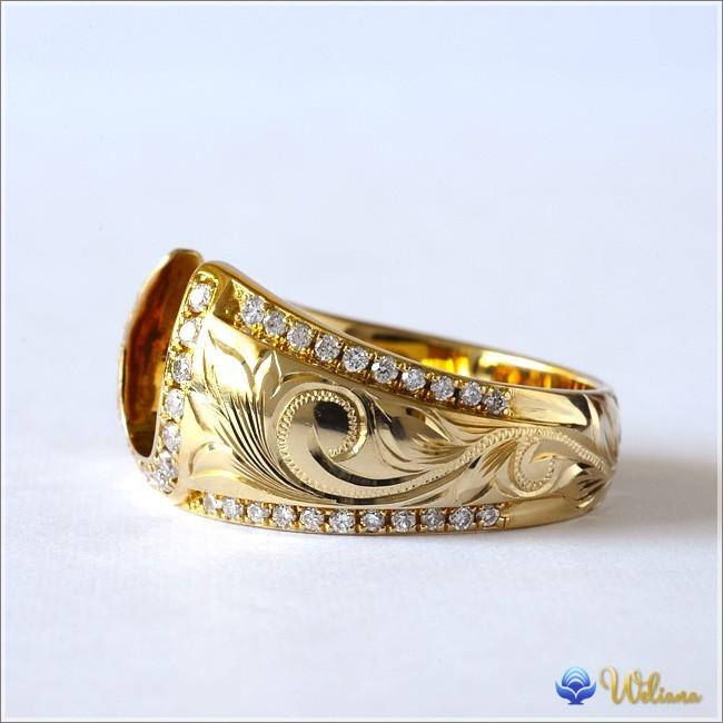 ALOHA MANA（アロハマナ） ハワイアンジュエリー 指輪 リング メンズ