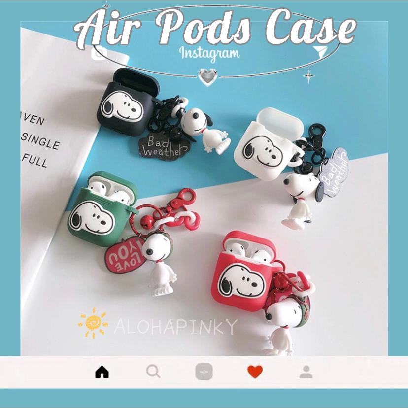 Airpodsケース１ ２ Pro チャリーブラウンスヌーピー キーリング付き 落下防止 激安先着 キャラクターairpods かわいい