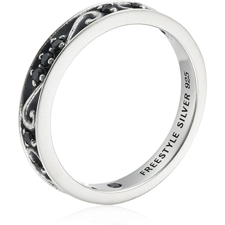 現金特価 フリースタイル Free Style アラベスクモチーフ ジルコニアシルバーリング ブラック Fsr933 Bkcz 日本サイズ11号 クーポン発行 Www Skylanceronline Com