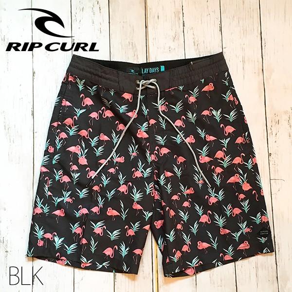 リップカール 水着 メンズ ブラック 黒 ボードショーツ おしゃれ かっこいい バレンタイン FLAMINKO LAYDAY 19" BOARDSHORTS RIP CURL U01-527｜aloheart｜03