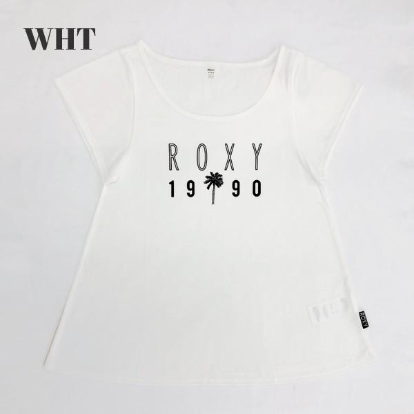 ロキシー レディース Aラインカットソー TOY BOX 新作 ホワイト 白 UVカット M L Tシャツ ROXY RLY191027｜aloheart｜02