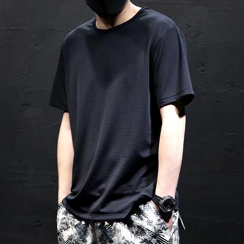 人気 おすすめ 冷感インナー 接触冷感 メンズ 2枚セット クール 大きいサイズ Tシャツ 半袖 ひんやり ストレッチ ゆったり 吸汗速乾 通気 軽量 トップス 運動 Aynaelda Com