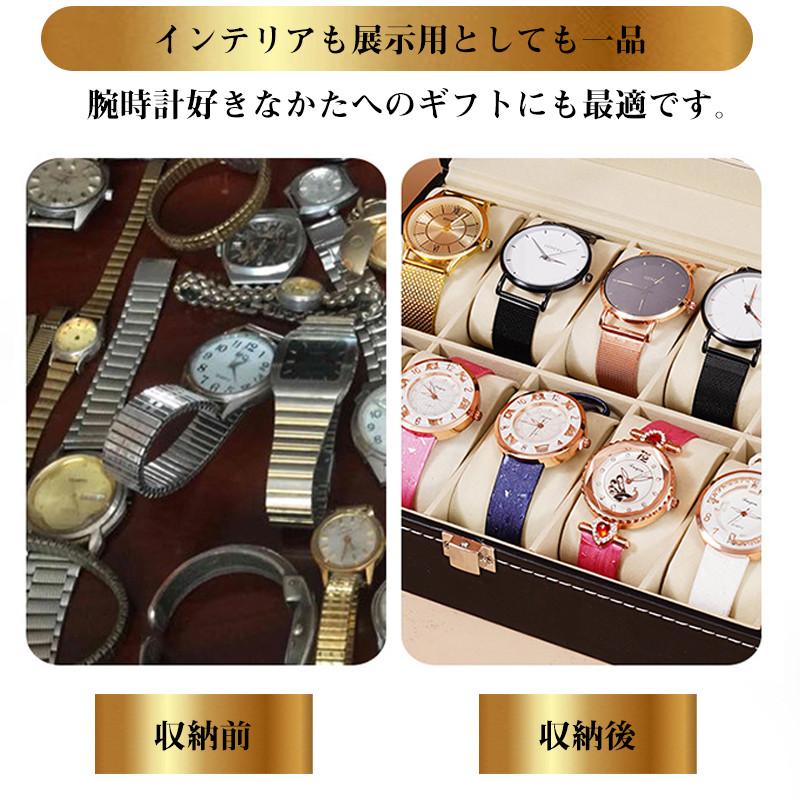 人気品！ 腕時計 ケース ブラック レザー 10本 a759_2.jpg