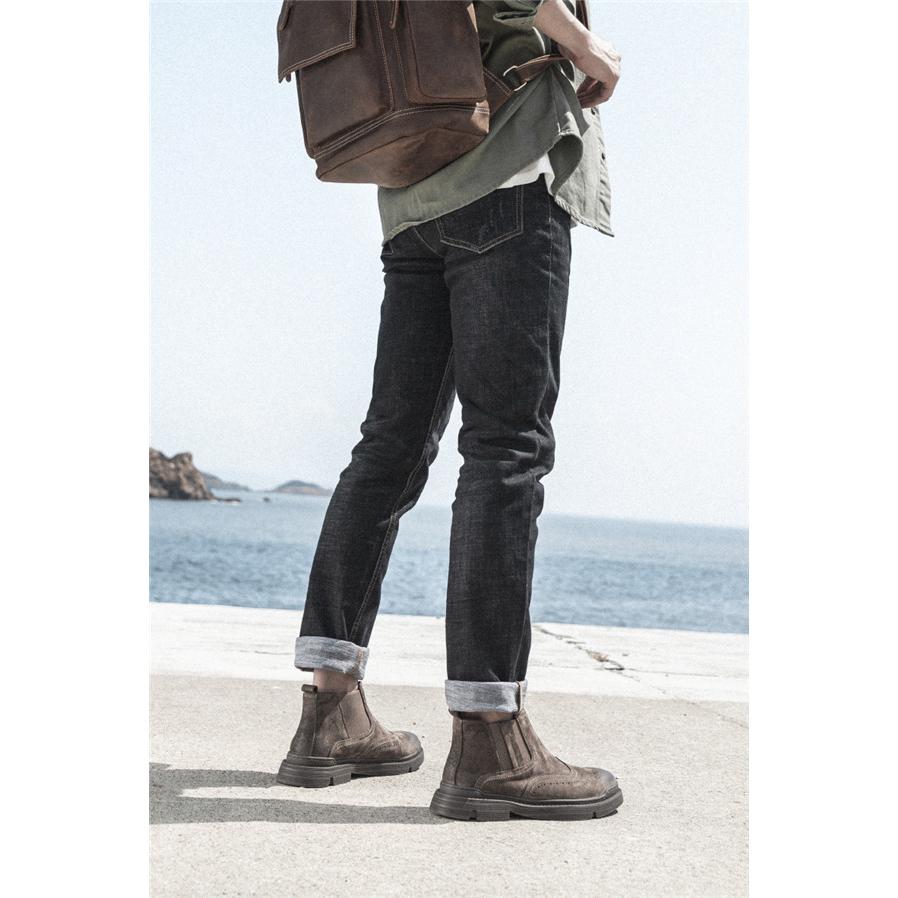 熱販売 ブーツ カジュアル エンジニアブーツ ビジネス 激安 サイドゴアブーツ メンズ チェルシーブーツ ワークブーツ ショートブーツ 本革 ウイングチップ おしゃれ 厚底 エンジニア 軽量 レザーブーツ Www Threeriversofs Com